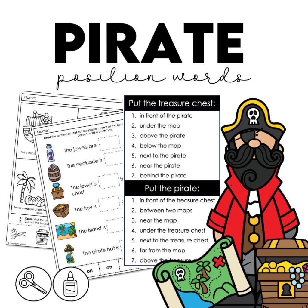 Hands-On Positional Word Activities Teachers Love (Pre-K, K & ESL) - Hot Chocolate Teachables