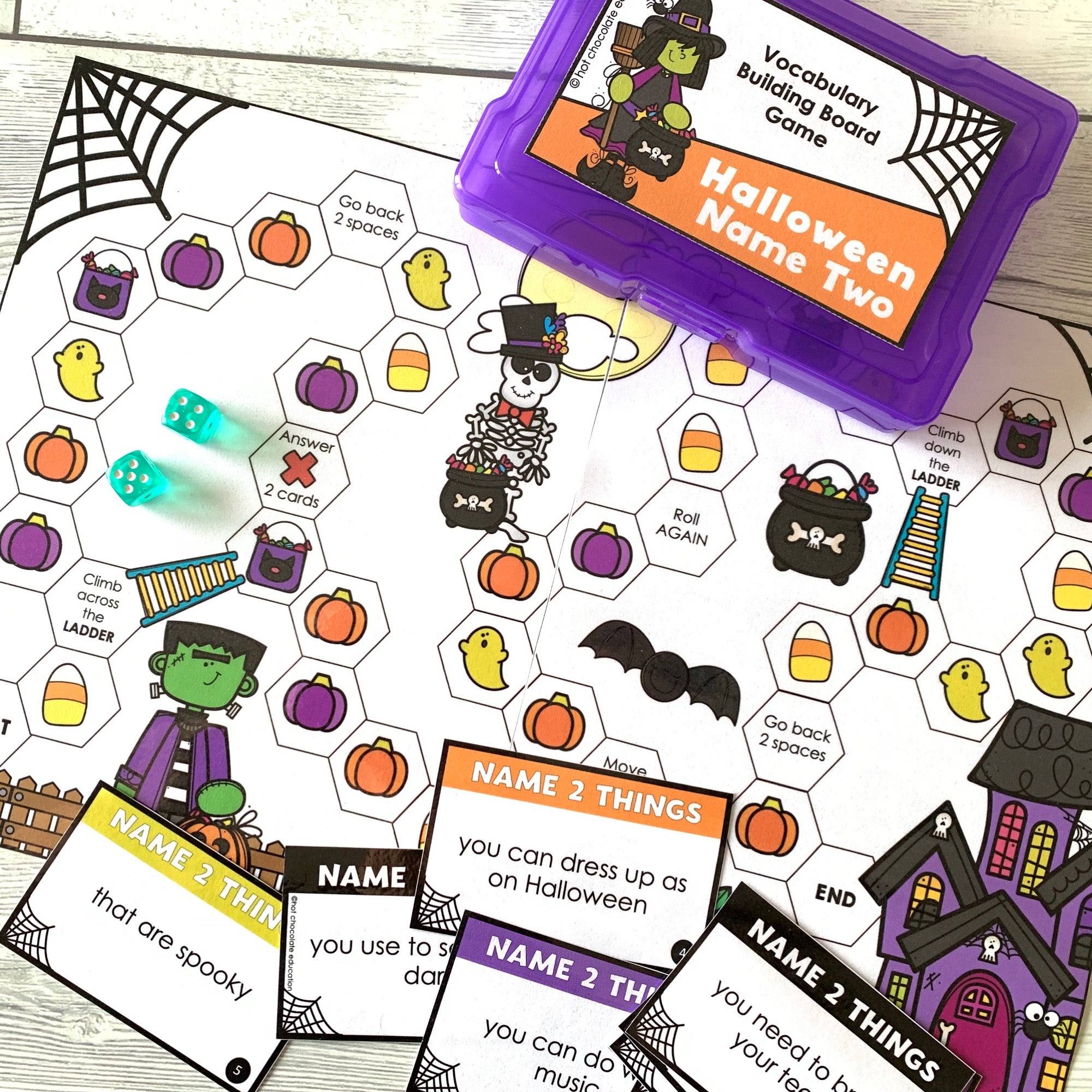 Halloween - Hot Chocolate Teachables