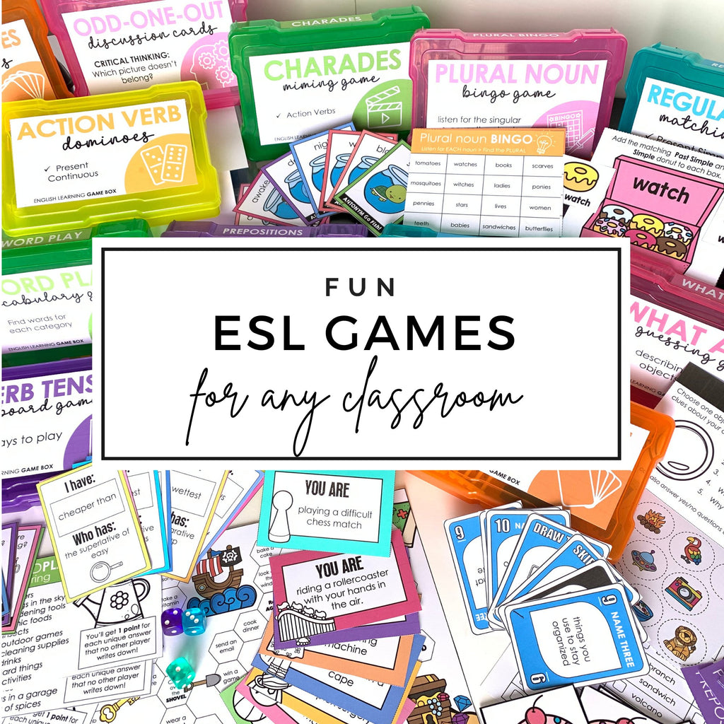 Fun Games For Grammar And Vocabulary In ESL Classrooms