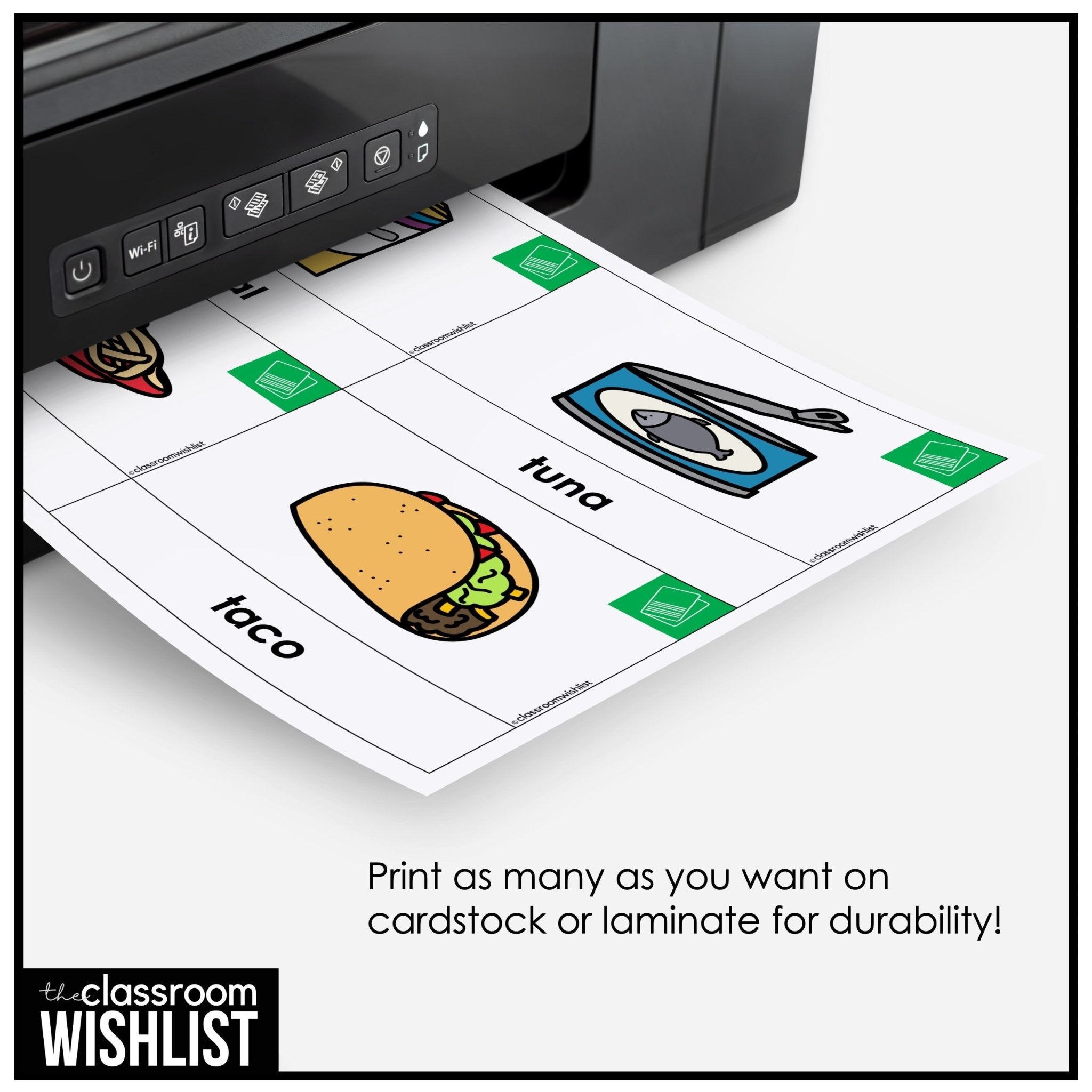 Food & Drinks Vocabulary Building ESL Flashcard Pack: Flash Cards & Dictionary - Hot Chocolate Teachables