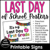 {FREEBIE} 2023- 2024 End of the School Year Sign - Last Day of School with yearly UPDATES - Hot Chocolate Teachables