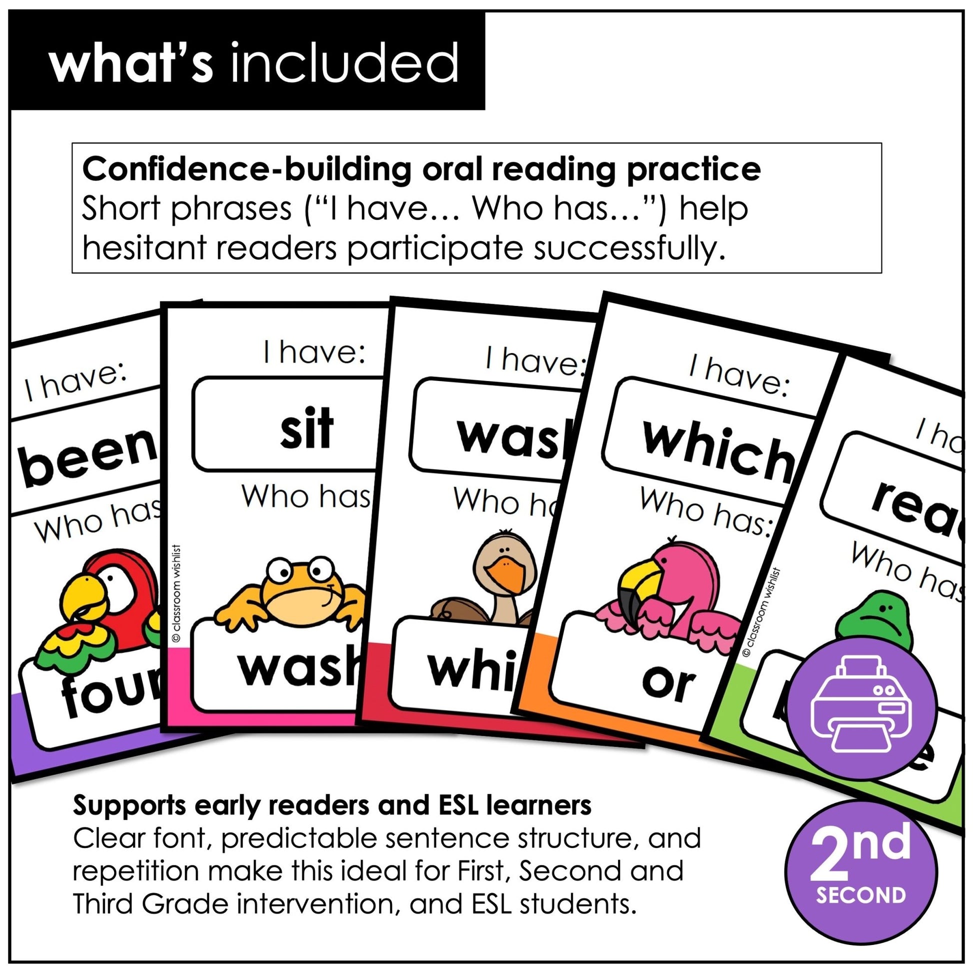 Second Grade Sight Words - Dolch High Frequency Words | Reading Skills Game - Hot Chocolate Teachables