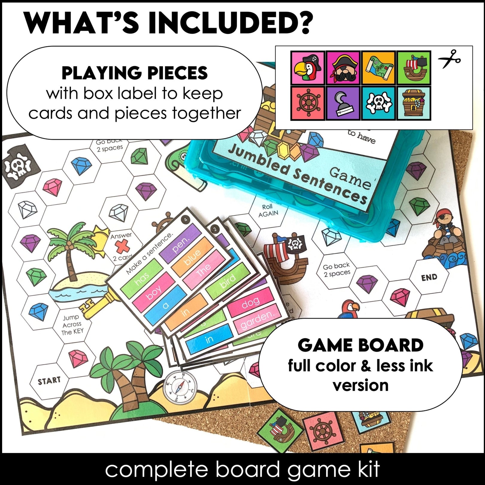 Board Game: Simple Present Verbs - BE & HAVE