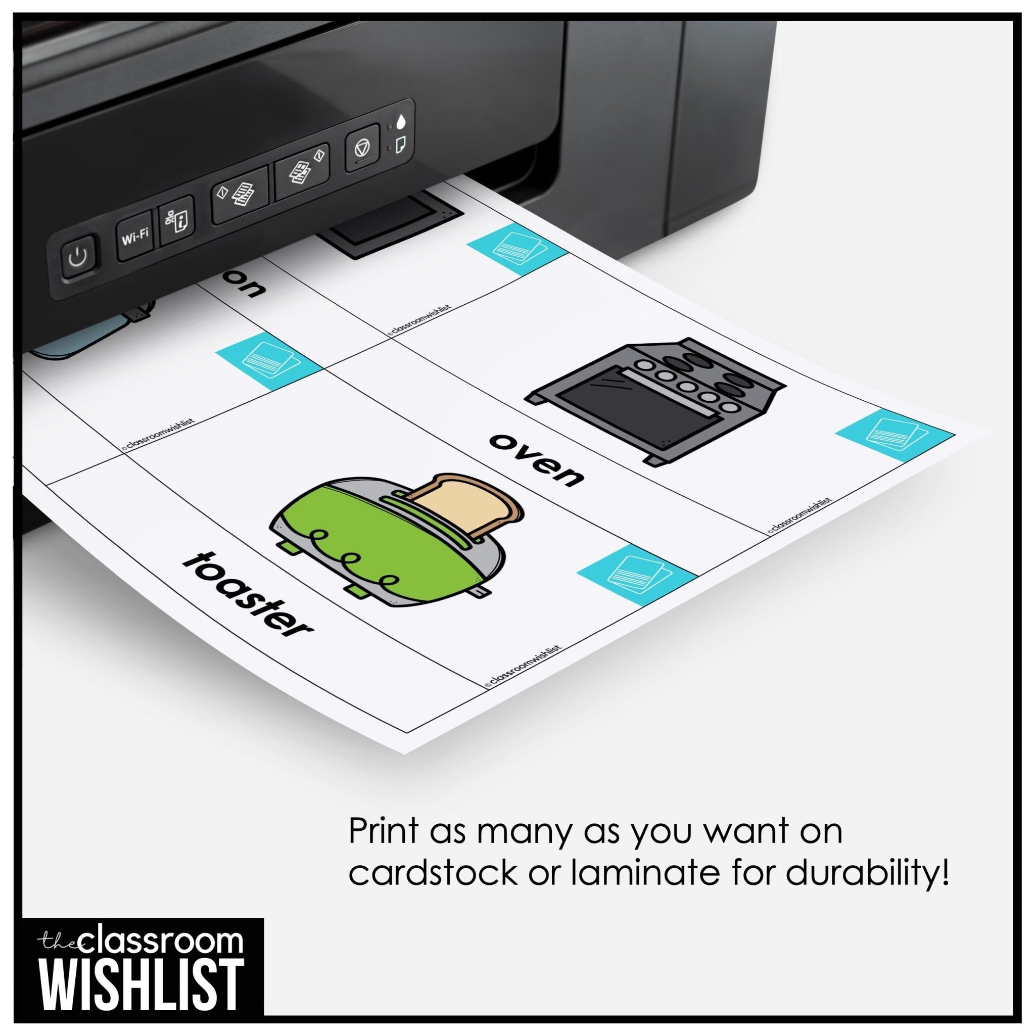 Things in a House Vocabulary Flashcard Bundle | Print & Digital | ESL, EFL, ELL - Hot Chocolate Teachables