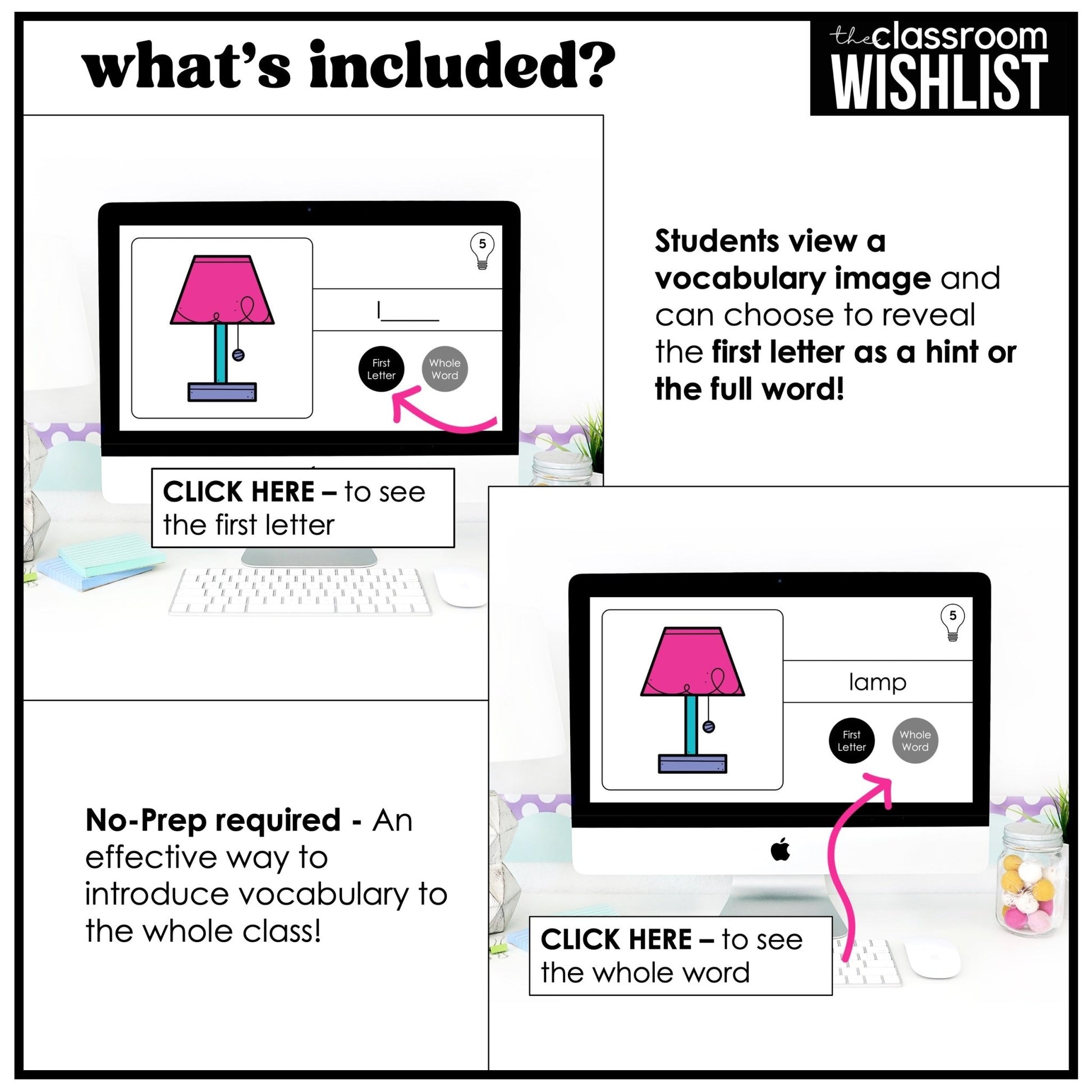 Things in a House Vocabulary Flashcard Bundle | Print & Digital | ESL, EFL, ELL - Hot Chocolate Teachables