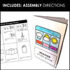 Weather Vocabulary Mini-Book | Basic Climate Vocabulary Picture Dictionary - Hot Chocolate Teachables