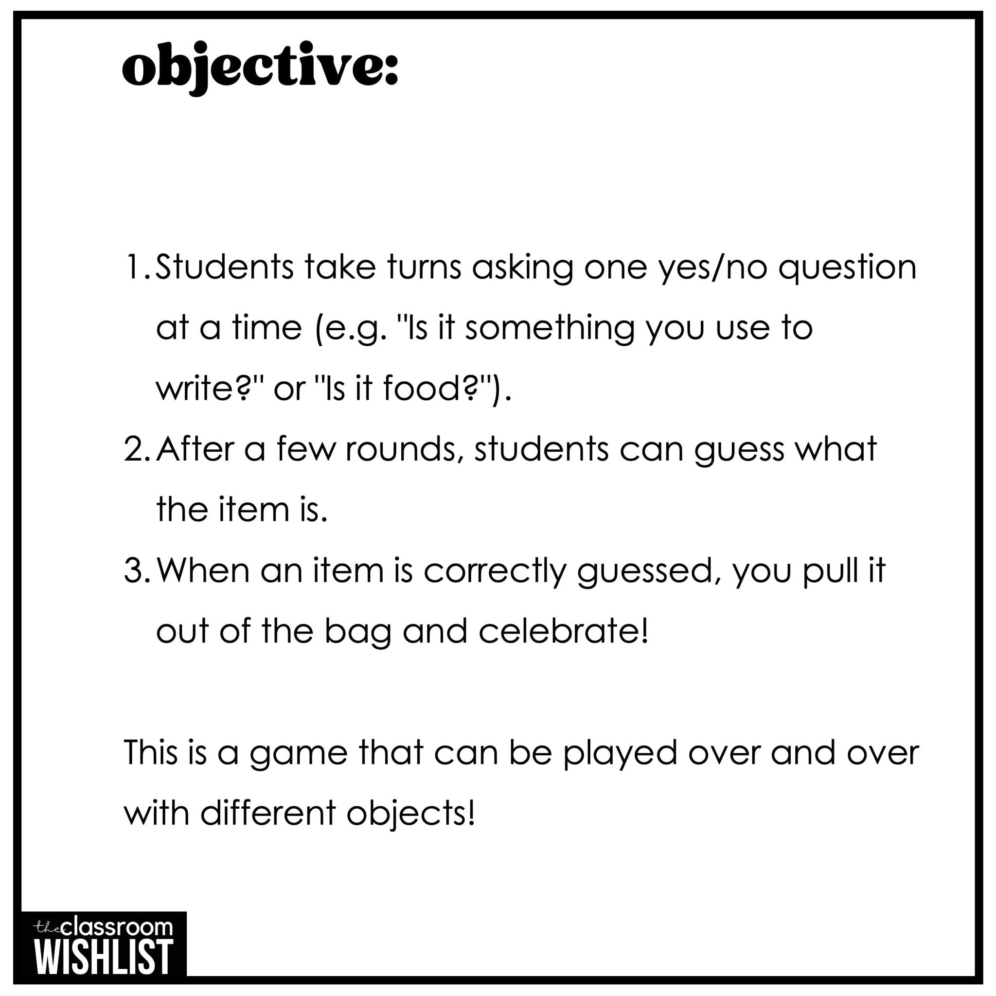 What’s in Your Teacher’s Bag? | Back to School Ice Breaker Guessing Game - Hot Chocolate Teachables