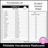 Action Verb Vocabulary Flashcards | ESL Flash Cards Volume 1 - Hot Chocolate Teachables