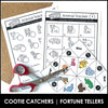Animal Vocabulary Cootie Catcher Activity - Fortune Tellers & Worksheets - Hot Chocolate Teachables
