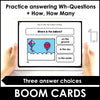 Answering WH Questions Valentine's Day | Digital Task Cards | Boom Cards™ - Hot Chocolate Teachables