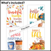 Autumn Posters | Fall Classroom Decor - Printable Quote Posters - Watercolor - Hot Chocolate Teachables