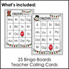 Christmas Alphabet Bingo Game Cards - Hot Chocolate Teachables