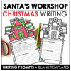 Christmas Descriptive Writing | Santa's Workshop Writing + Craft Templates ESL - Hot Chocolate Teachables