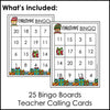 Christmas Number Bingo Game Cards - Hot Chocolate Teachables