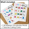 Clothes BINGO Game: Printable Clothing Vocabulary Game Boards - Hot Chocolate Teachables
