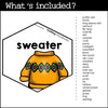 Clothing Vocabulary Posters | Word Wall | Classroom Bulletin Board - Hot Chocolate Teachables