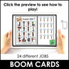 Community Helpers DIGITAL BINGO GAME - Jobs & Occupations BOOM CARDS™ - Hot Chocolate Teachables