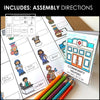 Community Helpers Vocabulary Mini-Book | Jobs & Occupations Picture Dictionary - Hot Chocolate Teachables
