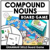 Compound Words Game - Combining Two Words Vocabulary Board Game - Hot Chocolate Teachables
