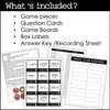 Contractions : Grammar Board Game - Combining Two Words | Short & Long Forms - Hot Chocolate Teachables