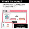 Countable & Uncountable NOUNS | Interactive Game Show - Hot Chocolate Teachables