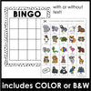 Create your own ANIMAL BINGO BOARD - Vocabulary Game - Hot Chocolate Teachables