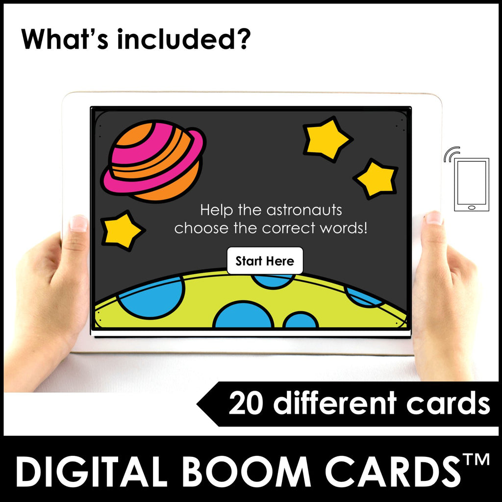 CVC Short E and I: BOOM CARDS™ – Digital Task Cards for Beginning Readers - Hot Chocolate Teachables