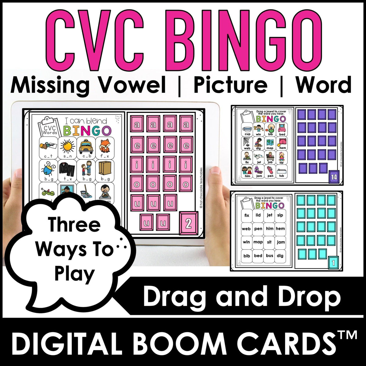 esl-cvc-word-fluency-bingo-game-short-vowels-hot-chocolate-teachables for Cvc Word Bingo Free Printable ESL CVC Word Fluency Bingo Game - Short Vowels – Hot Chocolate Teachables for Cvc Word Bingo Free Printable