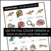 ESL Classroom Instructions Picture Dictionary | Vocabulary Notebook Insert - Hot Chocolate Teachables