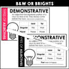 ESL Grammar Posters: Types of Adjectives Bulletin Board (Brights) - Hot Chocolate Teachables