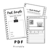 ESL Past Simple Writing Prompts Digital Notebook | + Editable & Printable PDF - Hot Chocolate Teachables