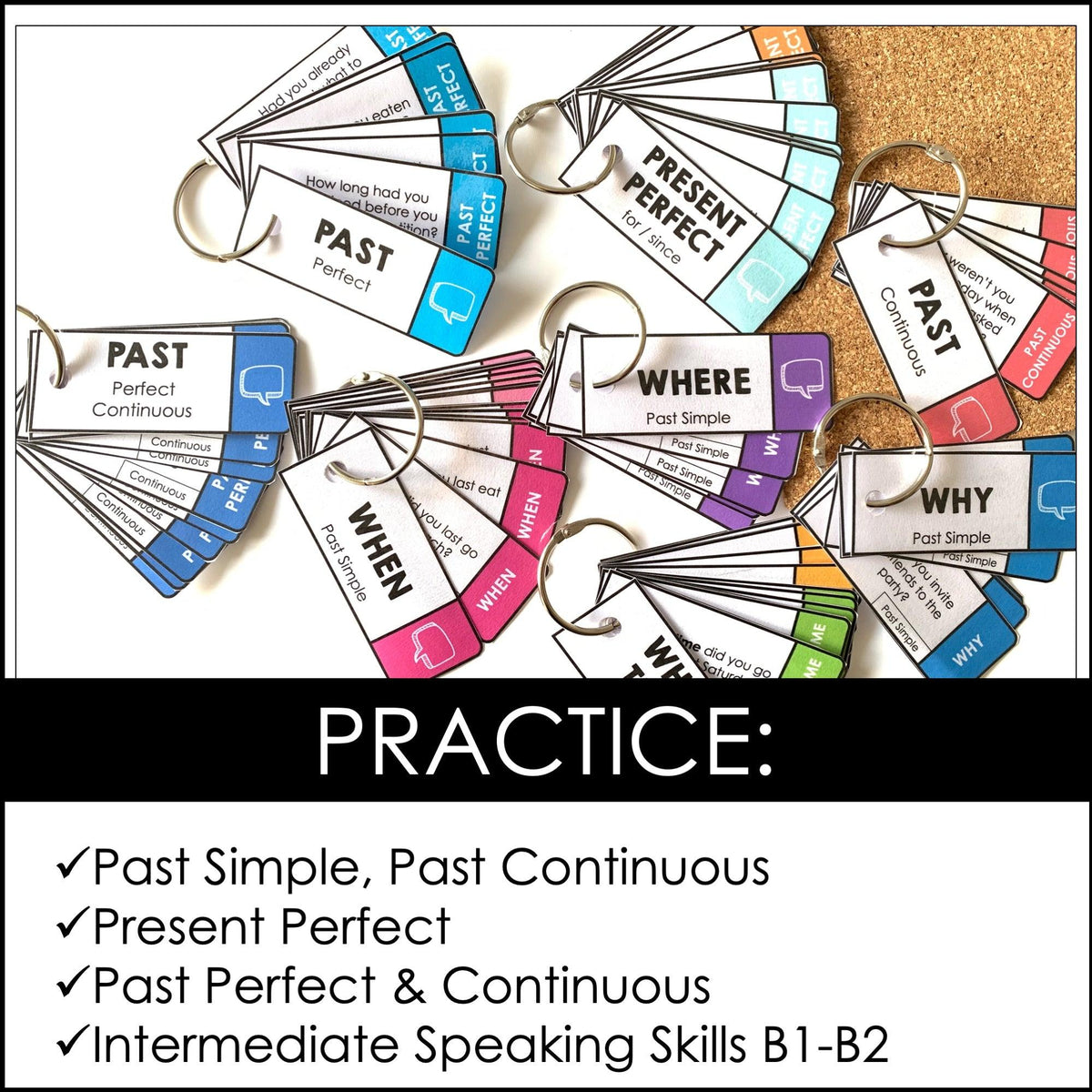 Questions- Past Tenses- Past Simple, Perfect & Continuous