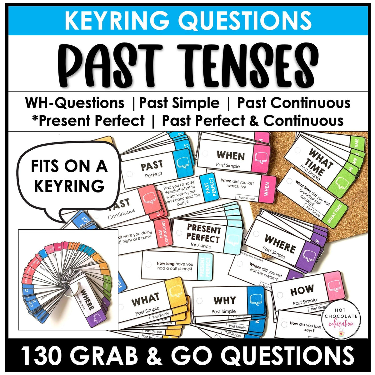 Questions- Past Tenses- Past Simple, Perfect & Continuous