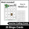 ESL : Sight Words Bingo Game | Reading Practice in Pre-K & Kindergarten -Pirates - Hot Chocolate Teachables