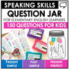 ESL Speaking Activity for Kids | Present and Past Tense Conversation Questions - Hot Chocolate Teachables
