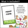 ESL Speaking Topic Prompts - Speak for 30 Seconds Discussion Cards - Hot Chocolate Teachables