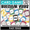 ESL Verb Tense Games BUNDLE | Present, Past, Irregular, Questions, Ice Breakers - Hot Chocolate Teachables