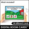 Fall - Autumn Vocabulary Boom Cards™ Digital Interactive Task Cards - Hot Chocolate Teachables