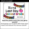 {FREEBIE} 2022- 2023 End of the School Year Sign - Last Day of School with yearly UPDATES - Hot Chocolate Teachables