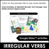 Google Classroom: Irregular Verbs Digital Escape: Escape the Pirates Island Adventure - Hot Chocolate Teachables