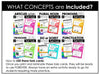 Grammar Task Card Bundle - Beginning Concepts for ESL EFL ELA - Hot Chocolate Teachables