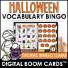 Halloween Bingo Game Boom Cards™ | Digital Activity | PAPERLESS - Hot Chocolate Teachables