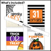 Halloween Posters | Classroom Decor - Fun Printable October Bulletin Board - Hot Chocolate Teachables