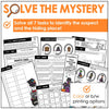 Halloween Vocabulary Escape Room - Parts of Speech - Solve the Mystery Activity - Hot Chocolate Teachables