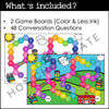 Ice Breakers | Getting To Know You Questions | Back to School Board Game - Hot Chocolate Teachables
