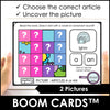 Indefinite Articles A or AN ? Grammar Boom Cards | Mystery Picture - Hot Chocolate Teachables
