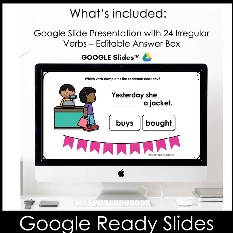 Irregular Verb Task Cards : Past Simple