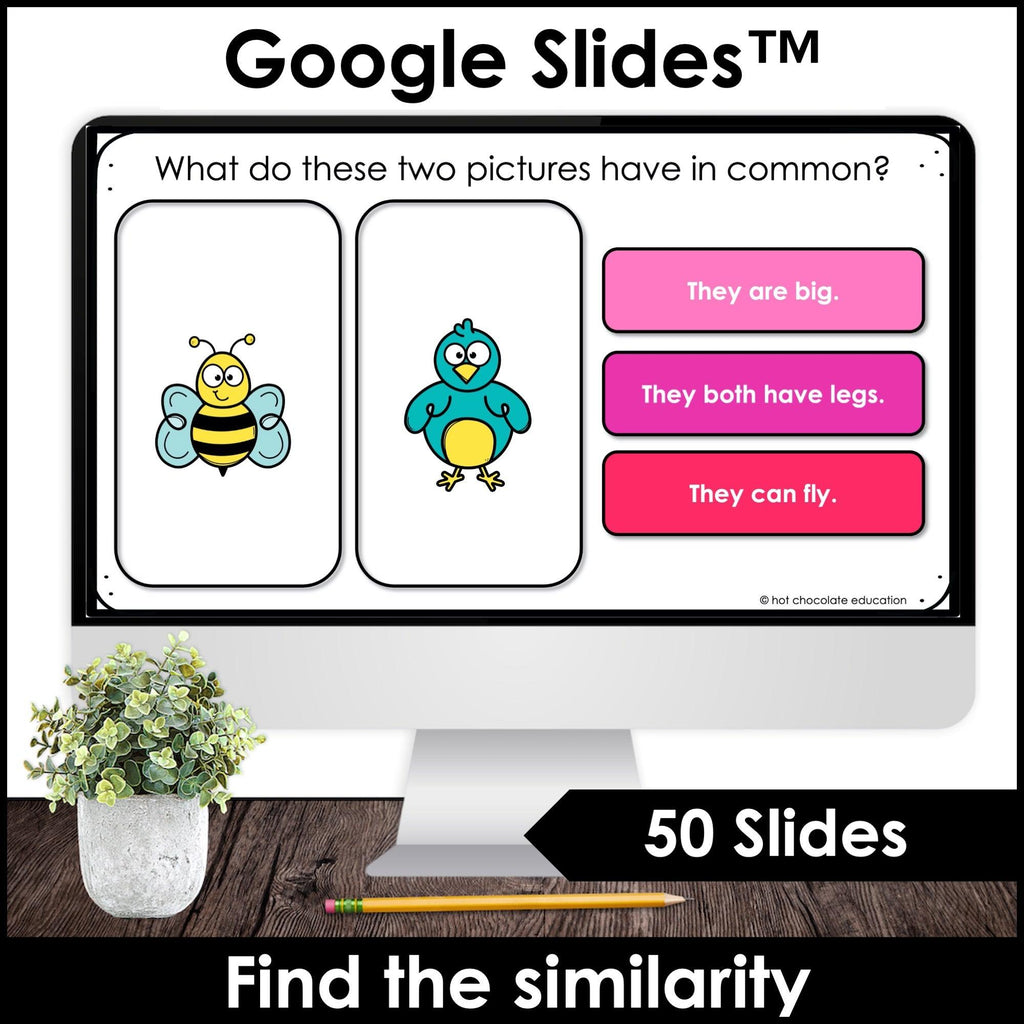 Odd One Out | Speaking Cards & Slides Bundle – Hot Chocolate Teachables