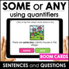 QUANTIFIERS: Some & Any BOOM CARDS - Hot Chocolate Teachables
