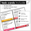 Regular and Irregular Past Tense Verb Task Cards | Sentences and Questions - Hot Chocolate Teachables